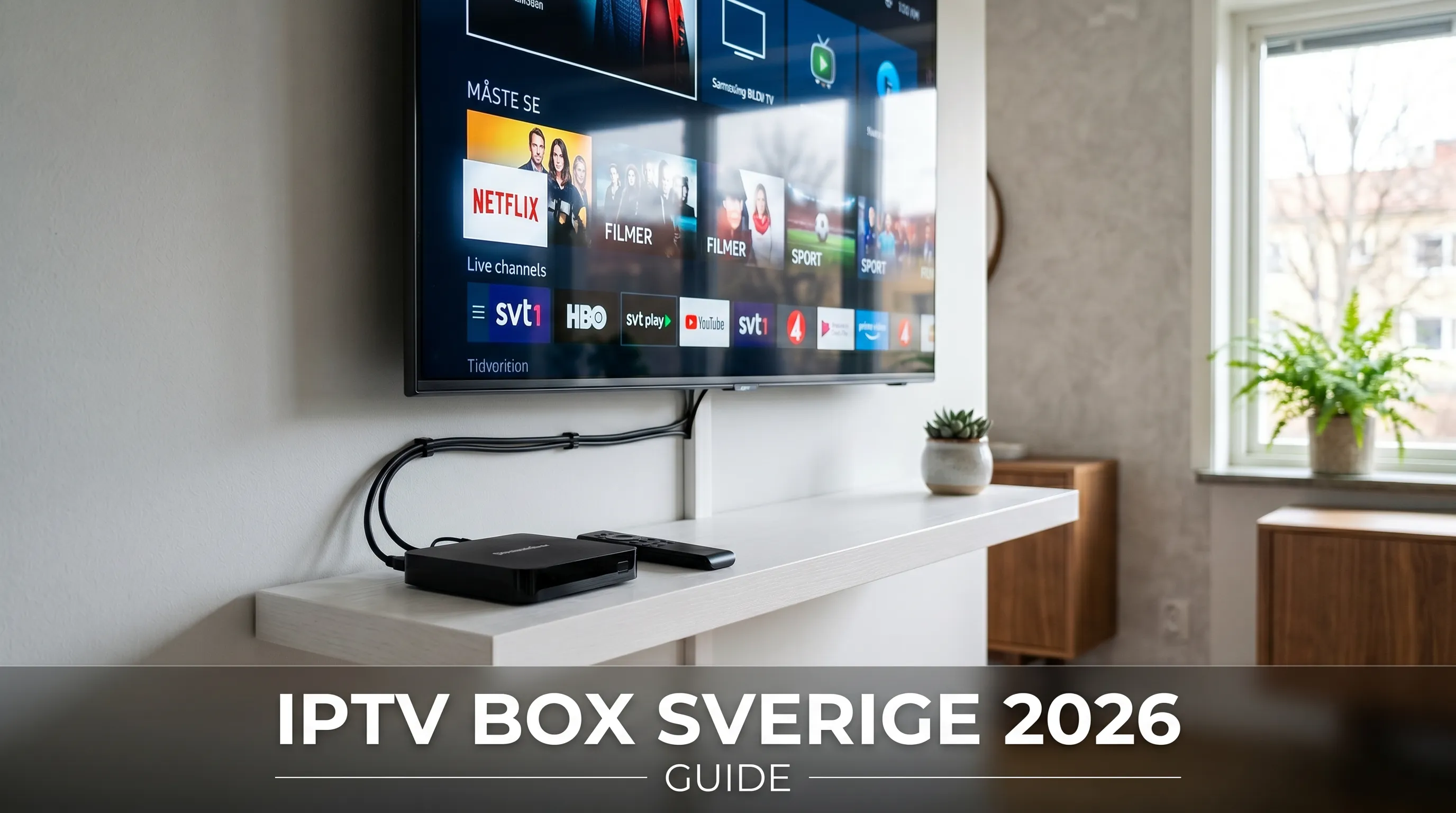 IPTV Box Sverige 2026 – Vilken ska du välja?