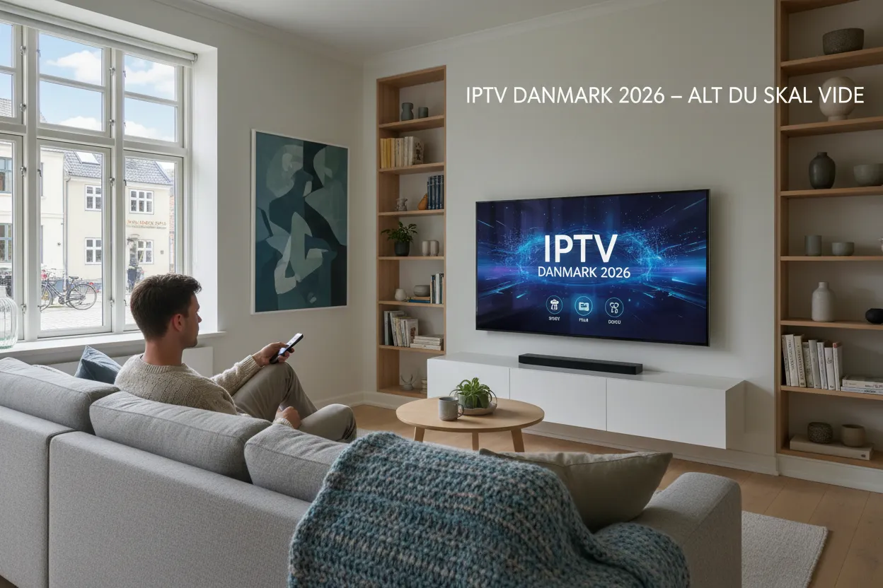 IPTV Danmark 2026 – Alt du skal vide om streaming