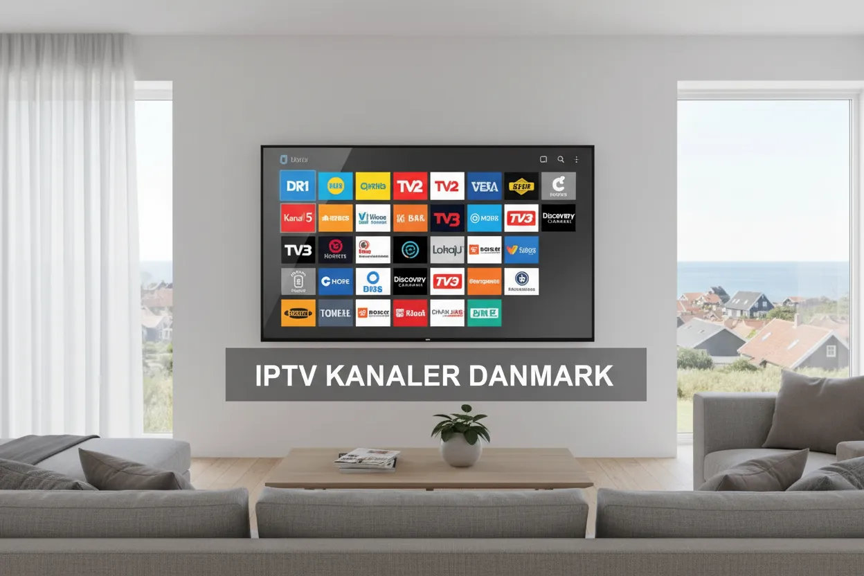IPTV Kanaler Danmark - Komplet Oversigt Over Danske TV-Kanaler 2026