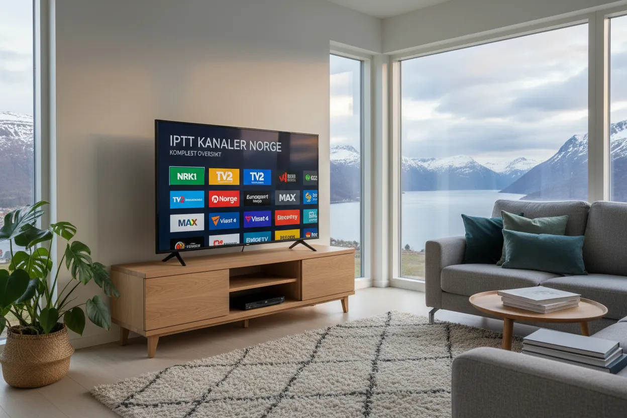 IPTV Kanaler Norge - Komplett Oversikt Over Norske TV-Kanaler 2026