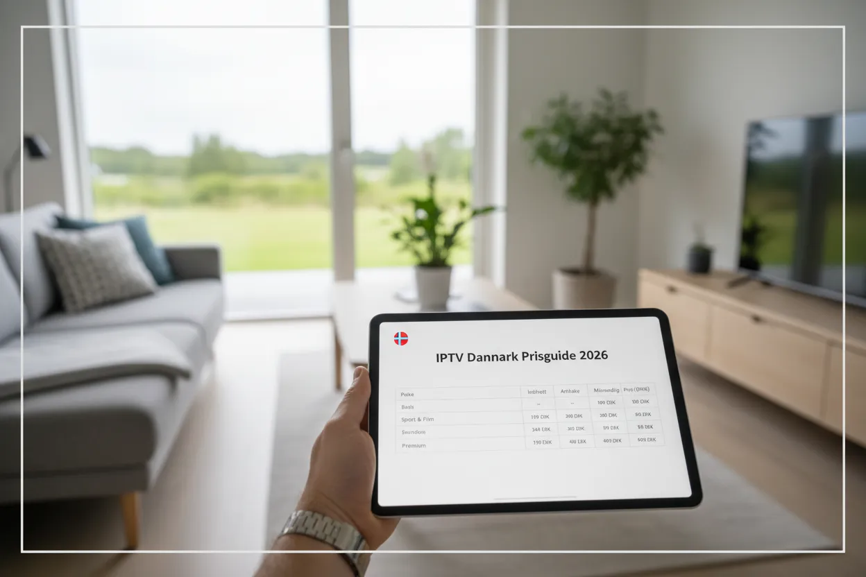 IPTV Danmark Pris 2026 – Komplet prisguide