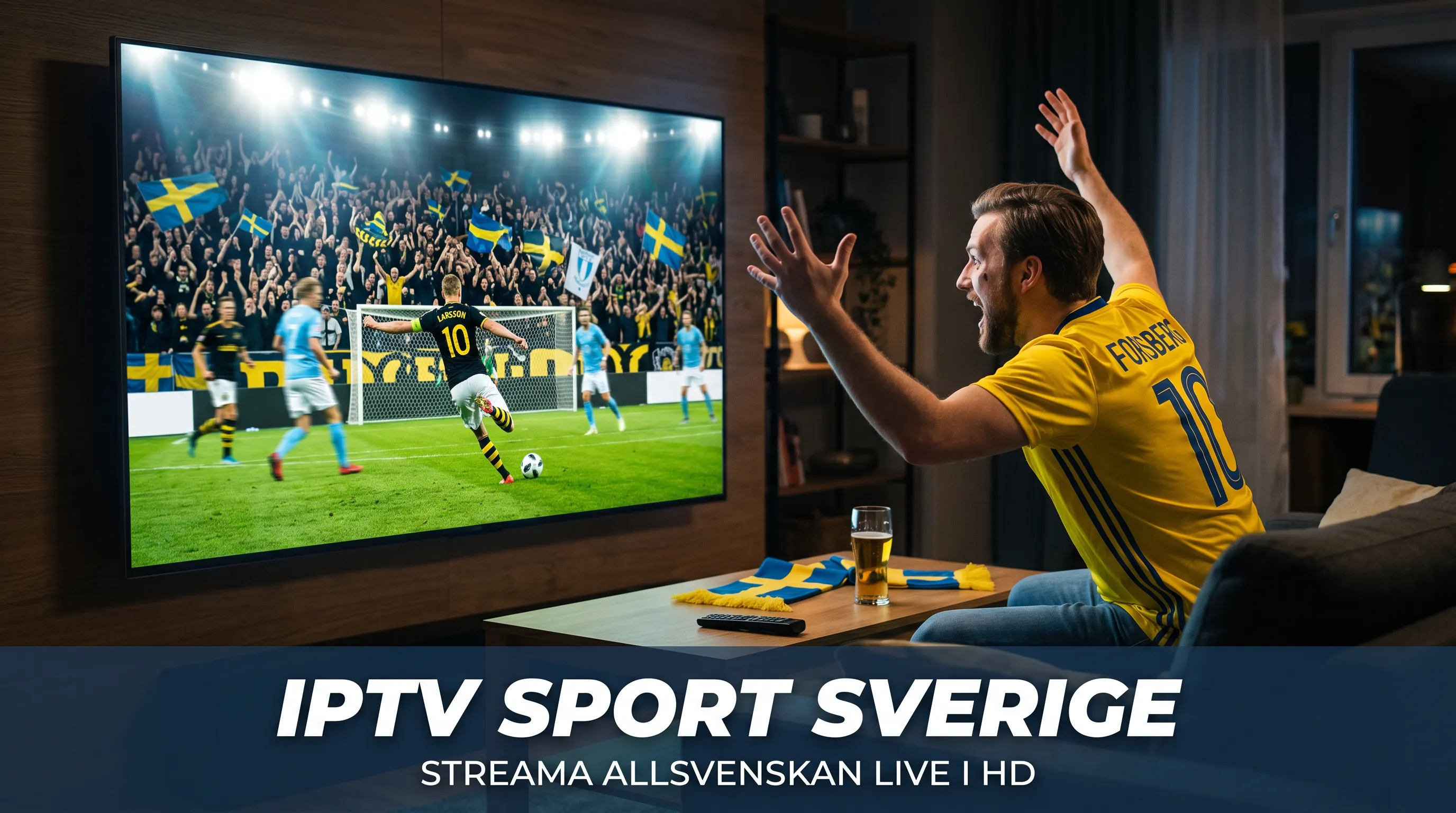 IPTV Sport Sverige - Komplett Guide till Sport-Streaming 2026