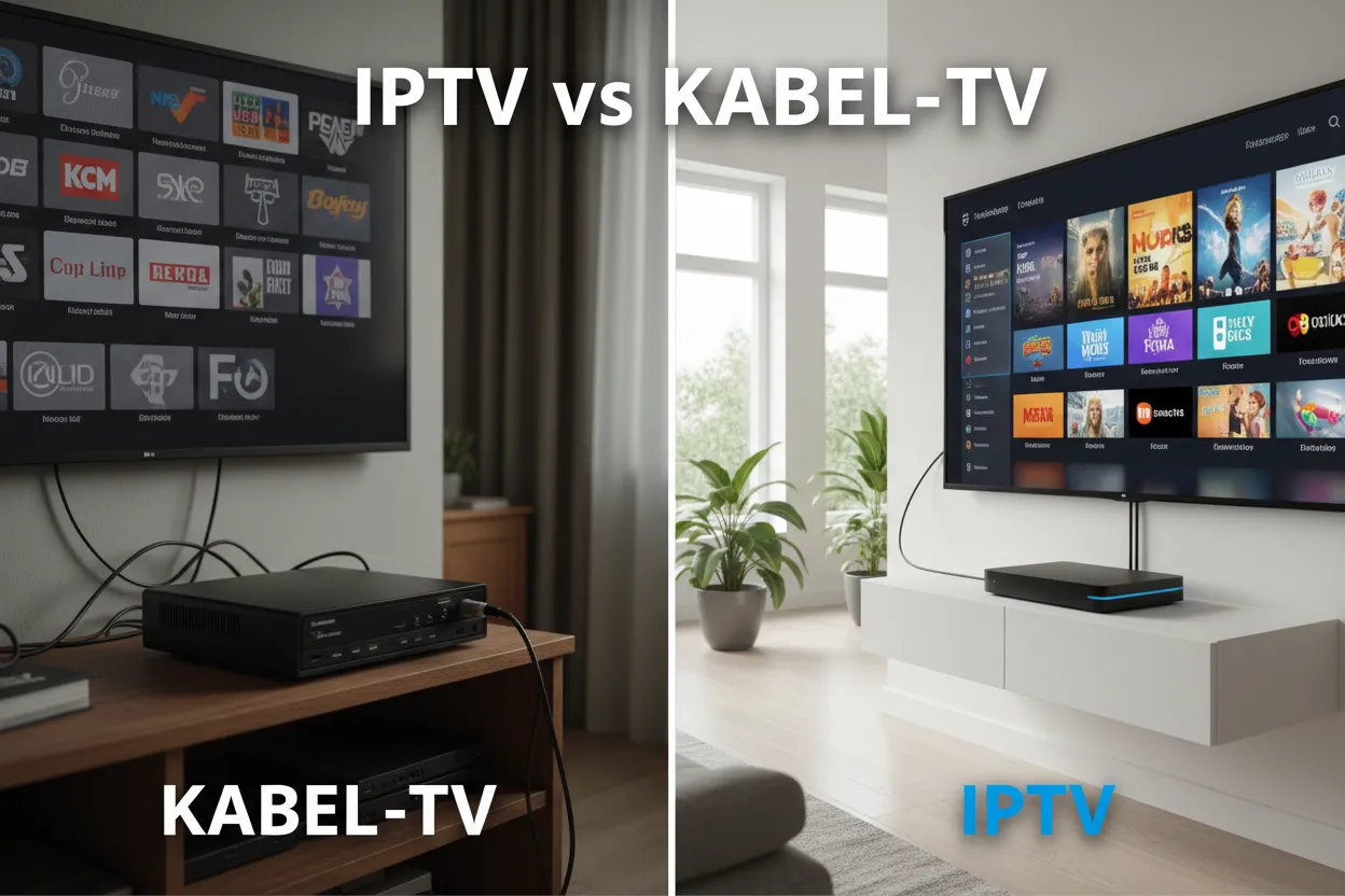 IPTV vs Kabel-TV: Hva Er Best for Deg i 2026?
