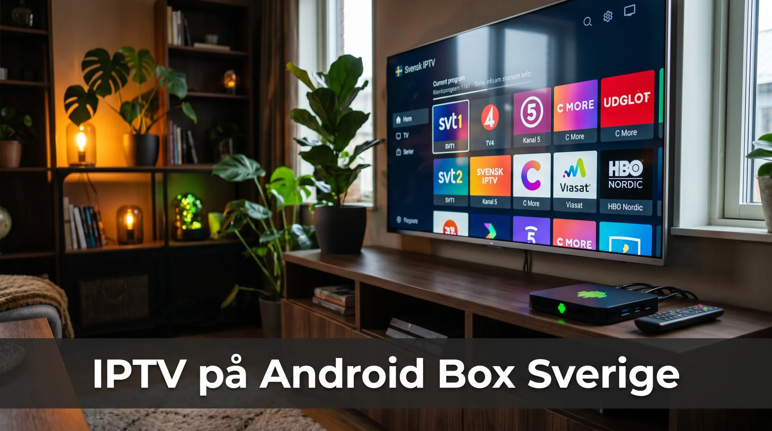 IPTV på Android TV-box – Komplett Installationsguide 2026