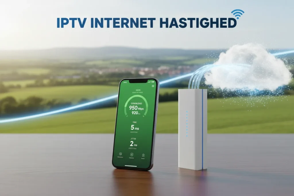 IPTV internet hastighed