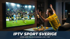 IPTV Sport Sverige - Bästa Sportkanalerna och Guide 2026